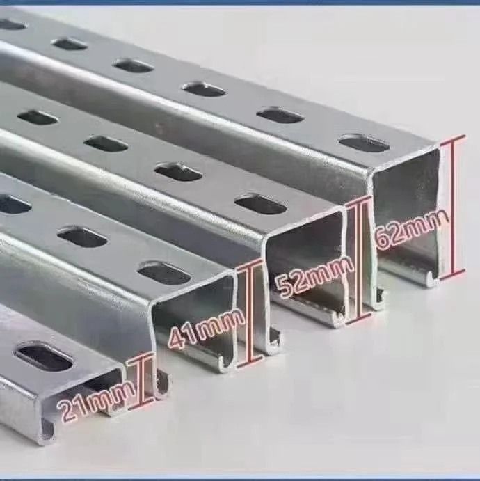 41X41X2.5 HDG Pg Strut Channel Unistrut C Channel Nice Quality Competitive Price Wholesale/Supplier