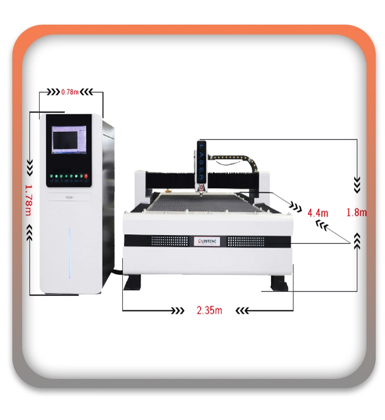 Produtos Hot Sale de baixo preço Máquina de Corte a laser 3015 fibra Máquina de corte de metal a laser 1000 W 2000 W Raycut Power