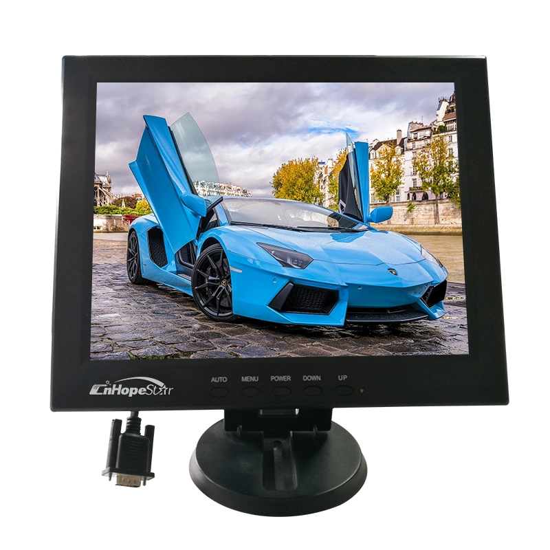 Square LCD Monitor 12 Inch Car LCD TV Monitor