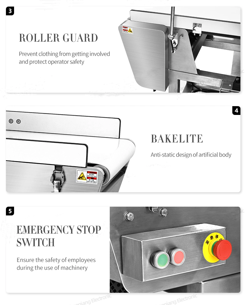 High Sensitivity Metal Detector for Food and Chemical Industry