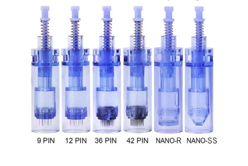 A1 Dr. Pen Needles Cartridges Tips for Auto Electric Derma Micro Needle Cartridge Roller Replacements Skin Care Therapy