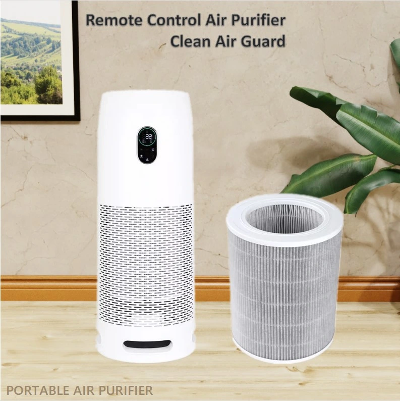 Última tecnología HEPA Purificador de filtro HEPA CADR 460 Purificador de aire WiFi Room con luz UV