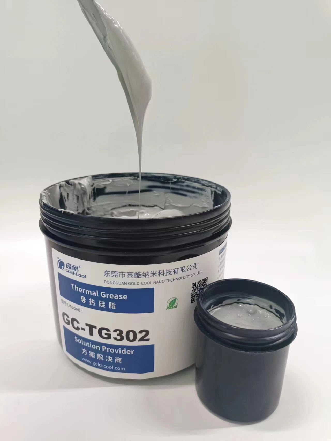 3.0 Coefficient Non-Curing Heat Conductive Silicone Resin, Aluminum Substrate CPU Heat Conductive Silicone Resin