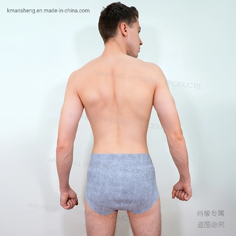 Disposable Underwear for Hotel Supplies Both Men and Women Non-Woven Printing Non-Wash Underpants