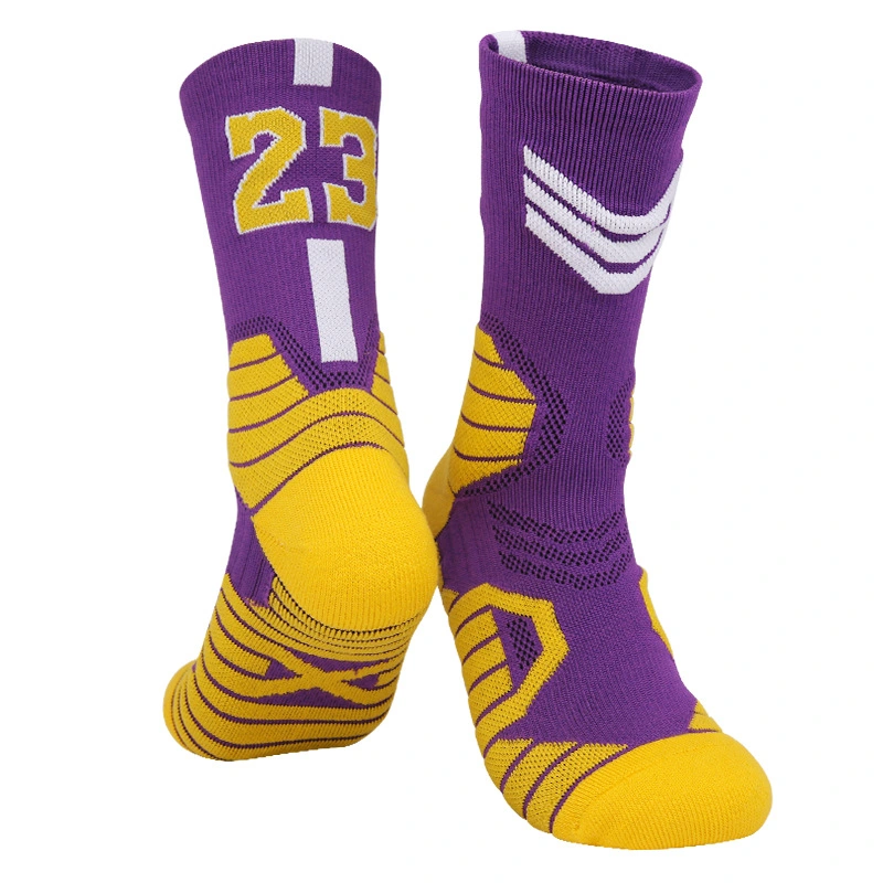 N B A Basketball Socken Professionelle atmungsaktive Sportsocken lang Kniestrümpfe Mit Strumpfhose Aus Elite-Baumwolle Mit Hohem Baumwollanteil Und Röhrenknielang Für Männer und Kinder