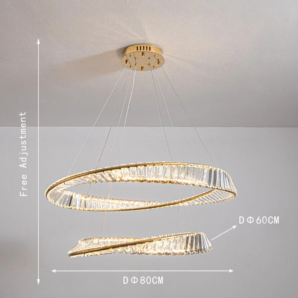 Crystal LED Lighting Chandeliers Ceiling & Pendant Lights Zhongshan