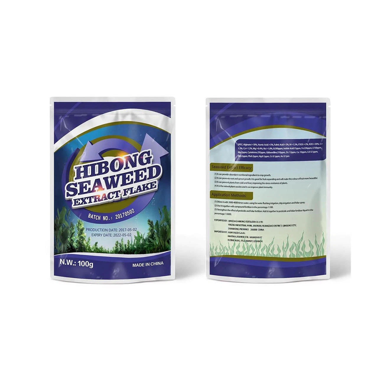 Seaweed Extract Flake Foliar Fertilizer