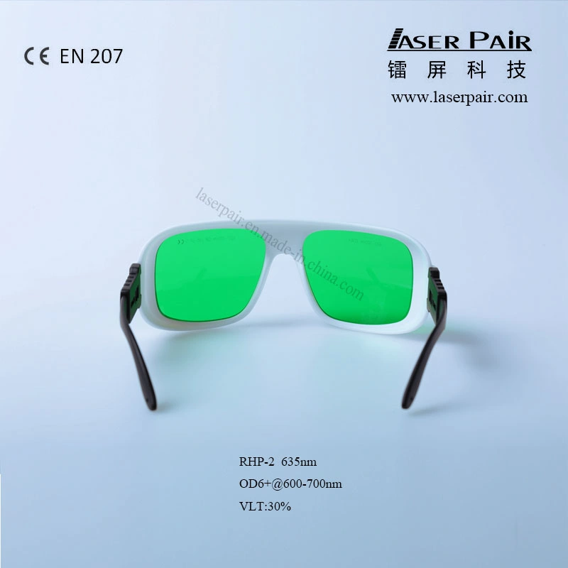 Laser Safety Glasses 635nm (High protection) , Laser Safety Goggles Frame 36,O.D6+@600-700nm, Available for:650nm,694nm Application: Red Lasers,Ruby,Vlt:30%