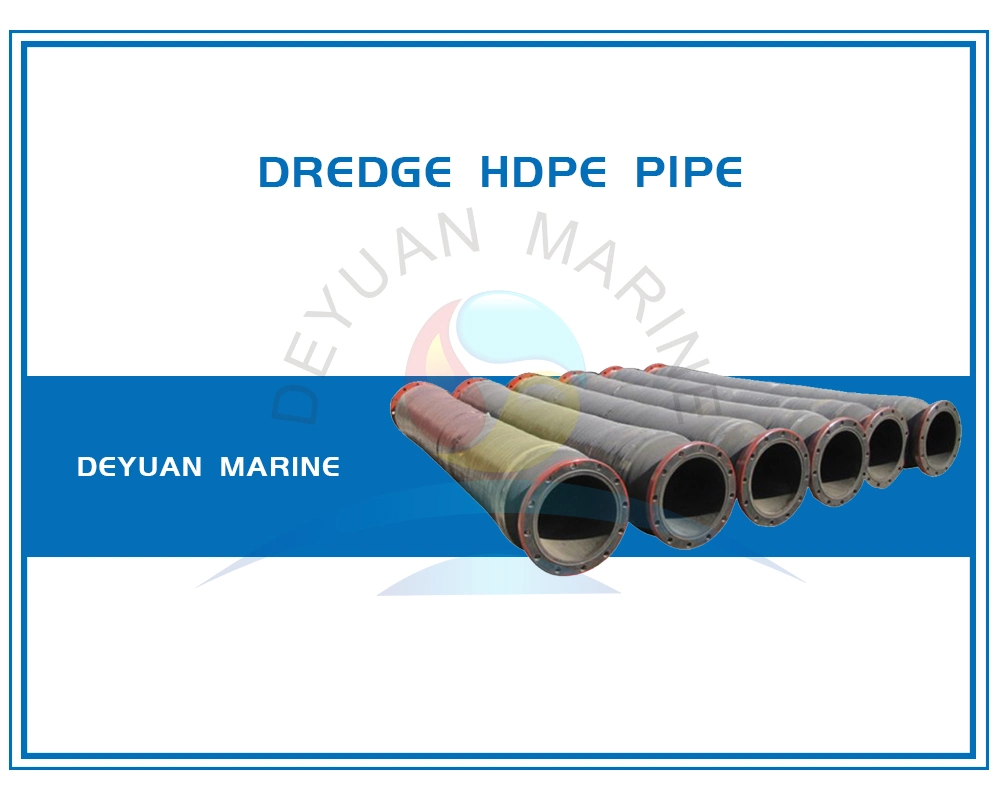 315mm HDPE Rubber Steel Dredge Pipe Floating Buoy Floating Pipe