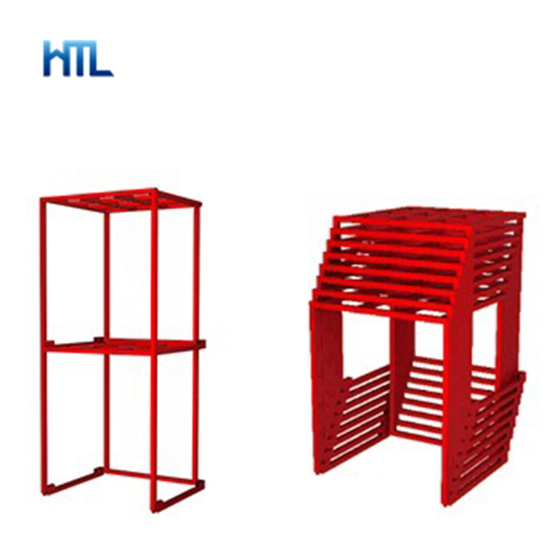 Warehouse Industrial Storage Metal Portable Pallet Stacking Rack Steel Frames