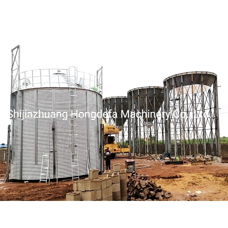 Grain Storage Wheat/ Maize Galvanized Sheet Silo