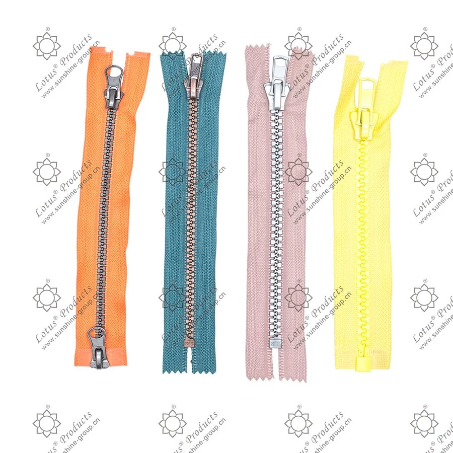 Customize Colorful #5 Metal Zipper for Garment Accessores