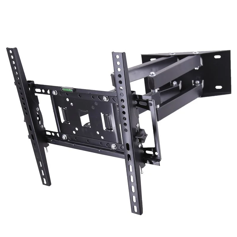 Heavy Duty Dual Arm Articulating Full Motion TV Wall Mount, 32" 37" 42" 46" 50" 55" 60" 65" 70" Swivel LCD TV Mount/