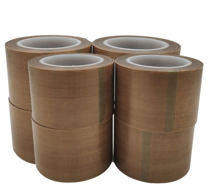 High Temperature 300 Degrees Heat Resistant Single Sided Silicone Adhesive PTFE Brown /Black/White Insulationtape