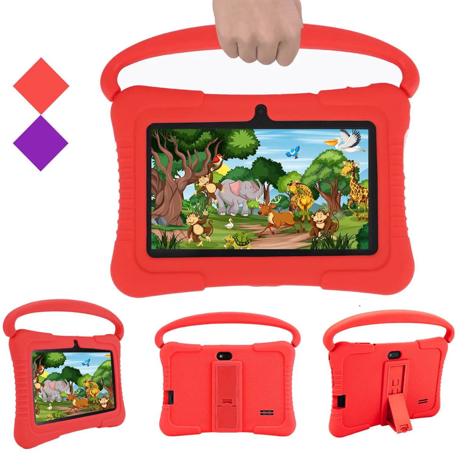 Rendimiento de alta calidad/alto costo A133 Android Tablet 7 pulgadas Android 12 niños Juegos de aprendizaje tabletas WiFi para niños educativos Android niños OEM Aceptar