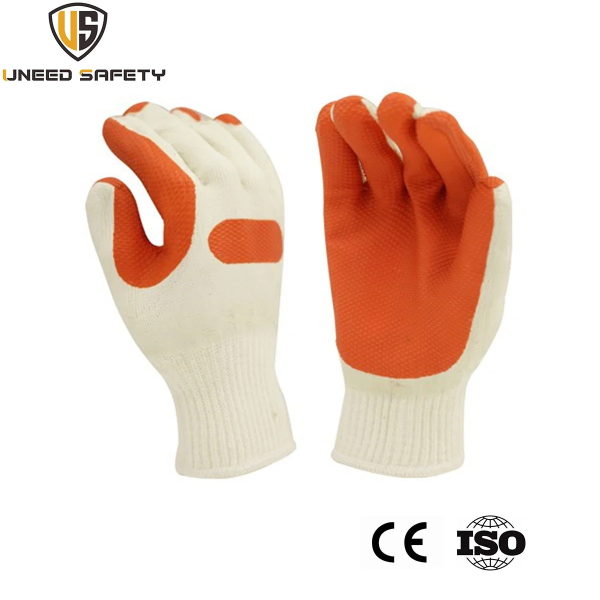 Laminated Rubber Coated Labor Protective Industrial Working Safety Gloves