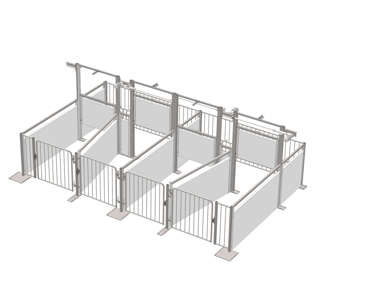 Finishing Crates Fatten Pen Pig Breeding Farms