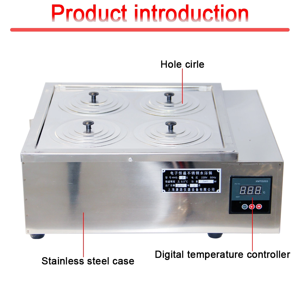 Los agujeros de doble baratos Digital laboratorio de agua de baño termostático