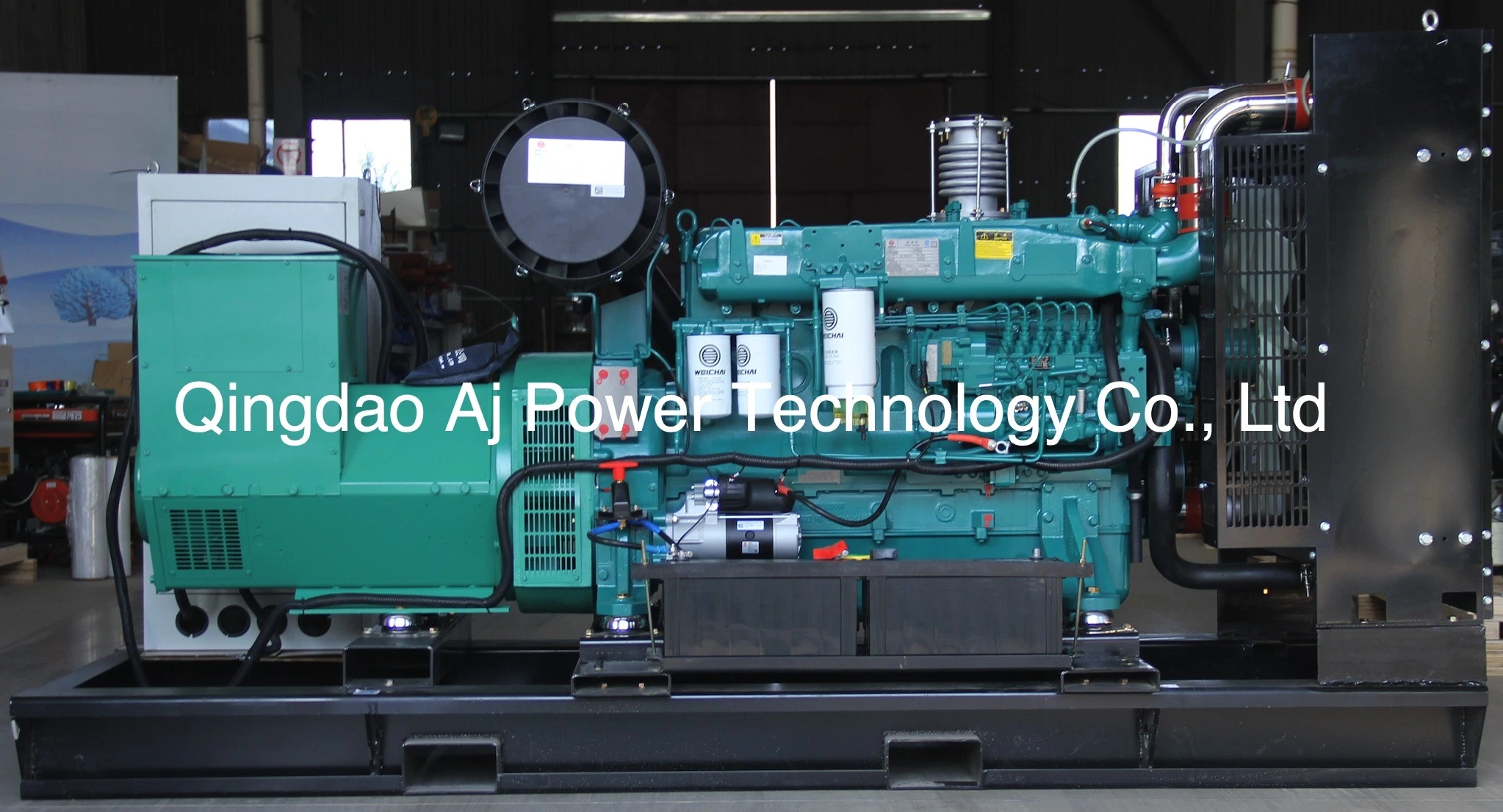 1500rpm 200kw Weichai Diesel Generator with ATS