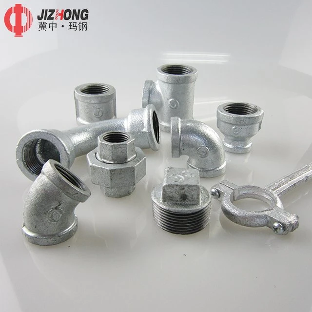 Medium Duty, Malleable Iron Pipe Fittings NPT Thread Elbow