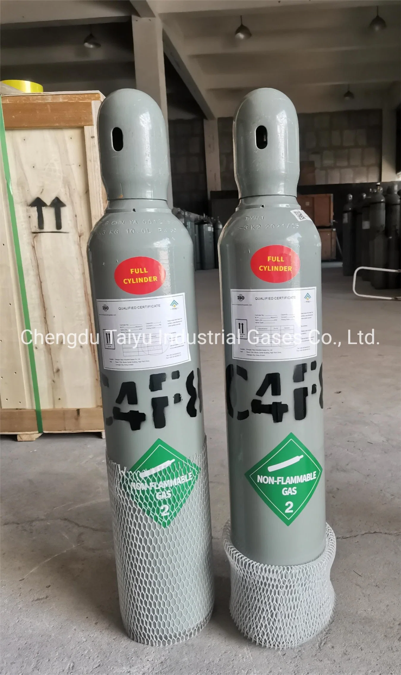 La pureza del gas refrigerante R318 Octafluorocyclobutane halocarbonos C4f8 de gas