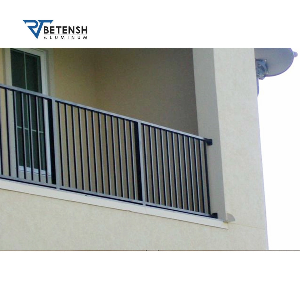 Facyory Price Customized Colour/Size Aluminium Balcony Fence with ISO9001/CE Certificate for Boundary/Stair/Outdoor/Indoor