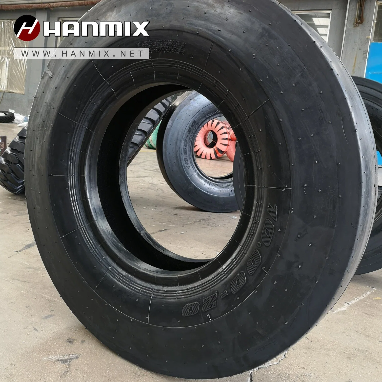 Hanmix off-The-Road Bias Tire L5/L5s Loader Tyre Dump Truck Tyre Grader Tyre Otb Tire Underground Load-Haul-Dump Tires 12.00-24 17.5-25 18.00-25