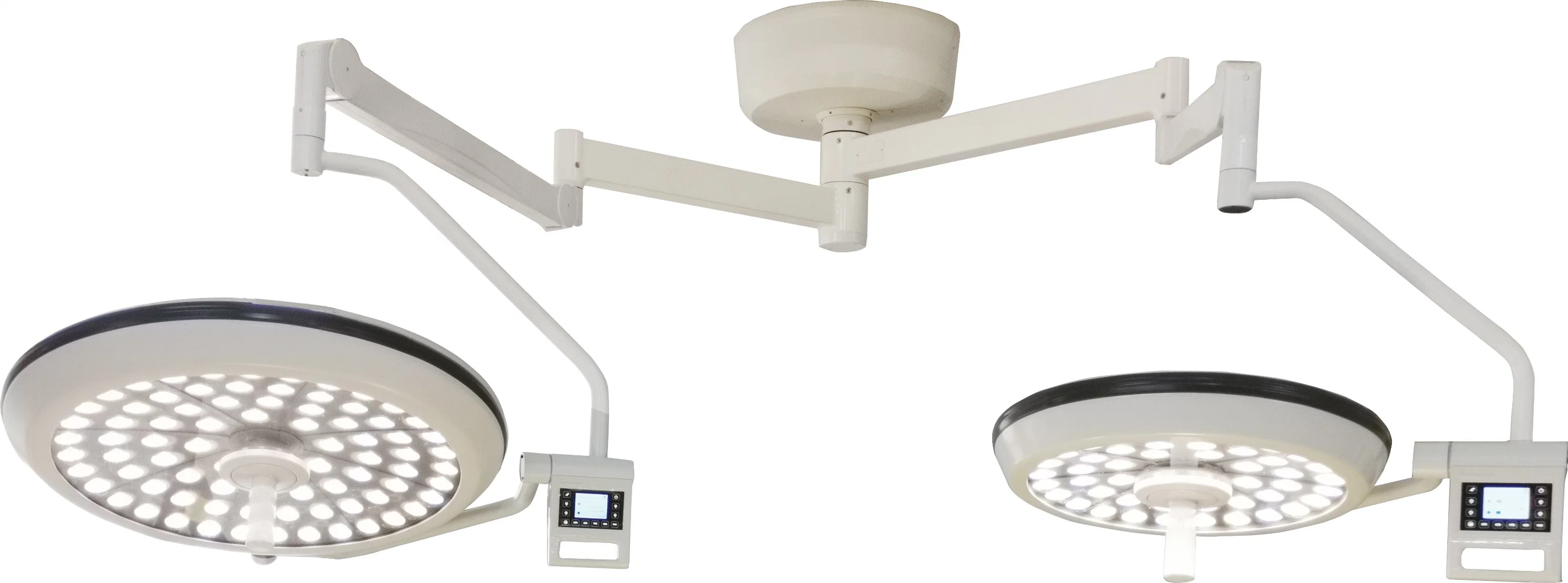 Easywell Fabricant Direct de Lampe d'Opération Médicale Ks-7050 Type Plafond à Double Tête