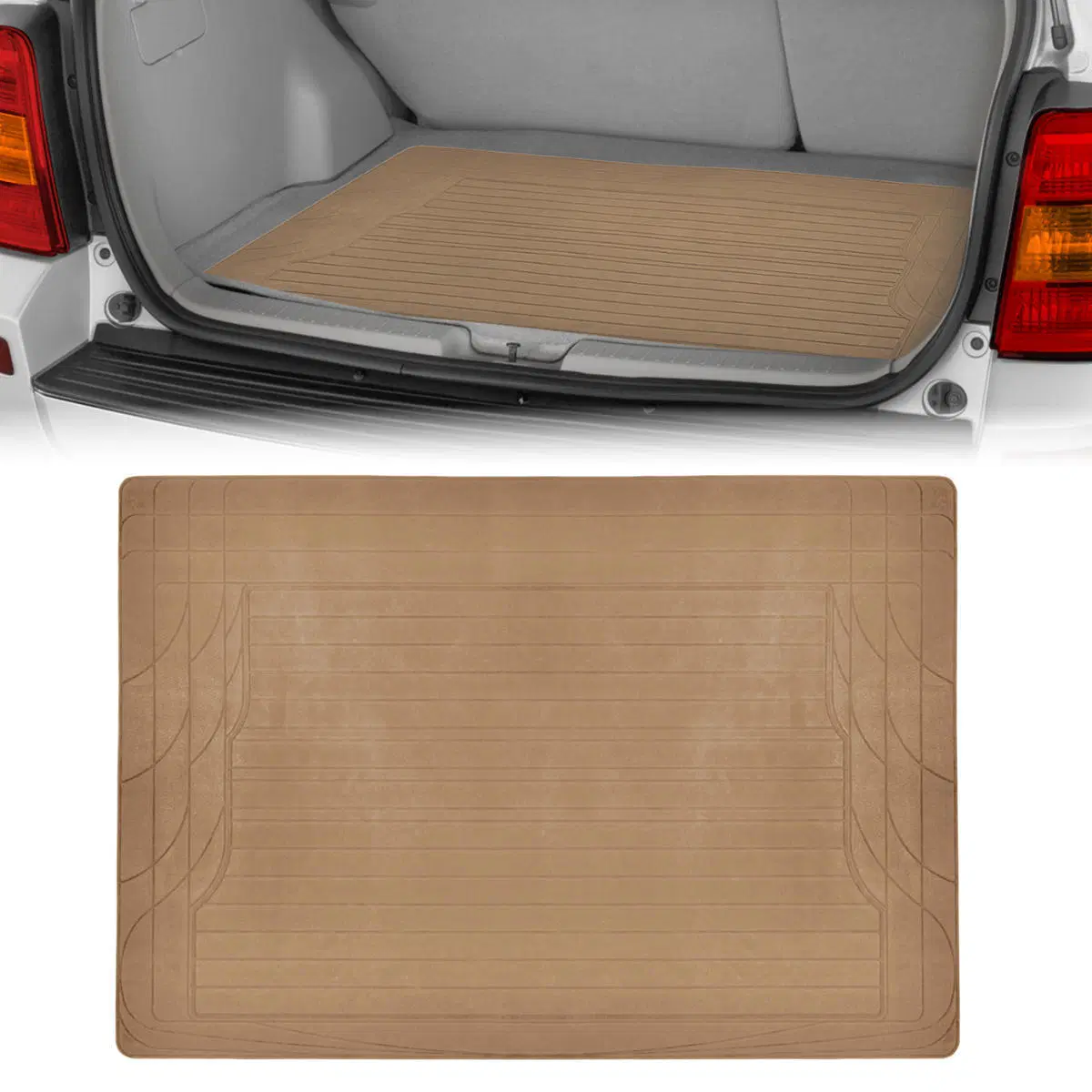 Custom Rubber Auto Zone Accessories Anti-Slip Trunk Mat