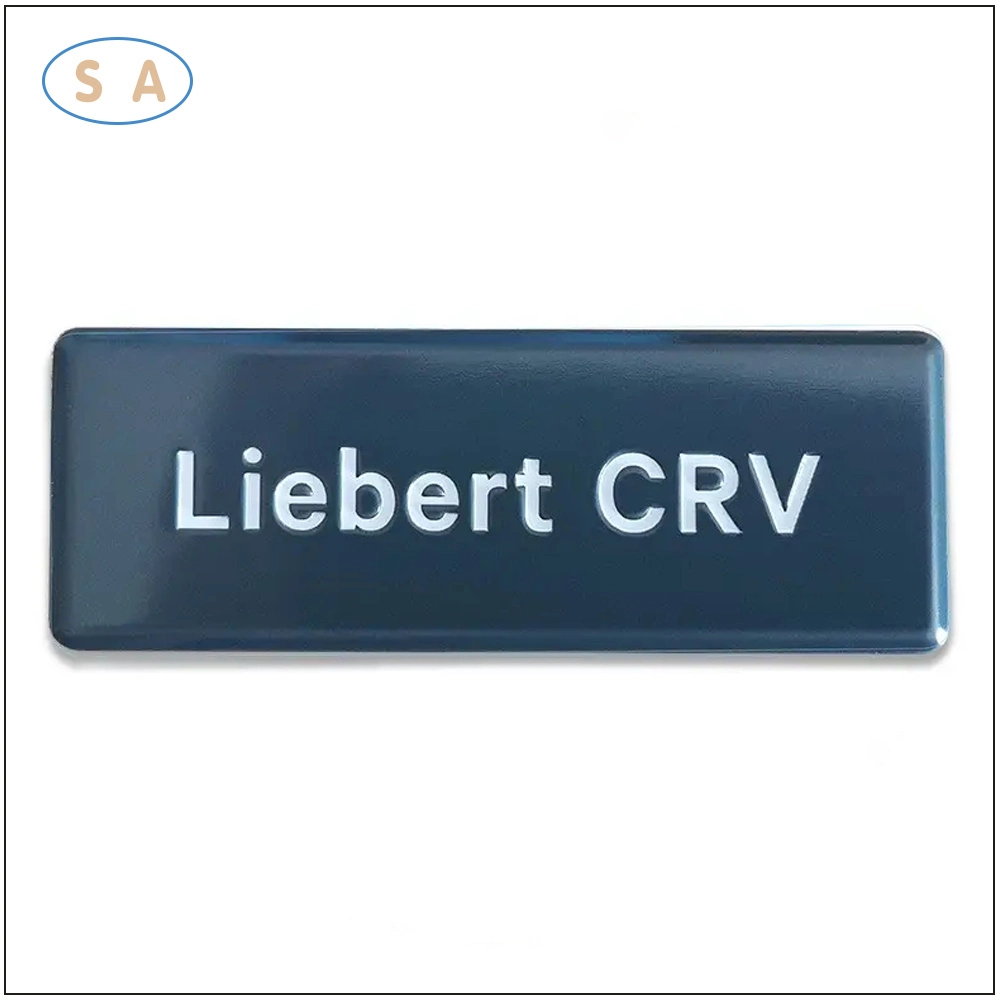 Aluminum Printed Nameplates Chemically Etched Stainless Steel Plate Engraved Logo Label Nameplate