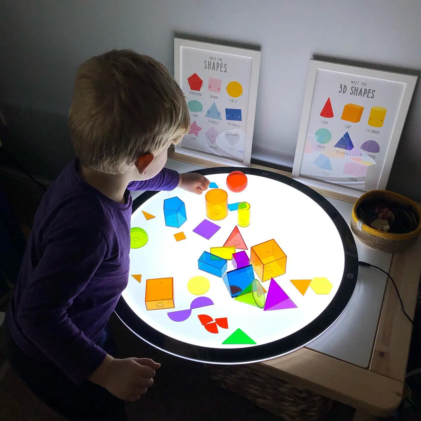 Tabla de actividades para niños bebé niños Tabla de luces sensoriales