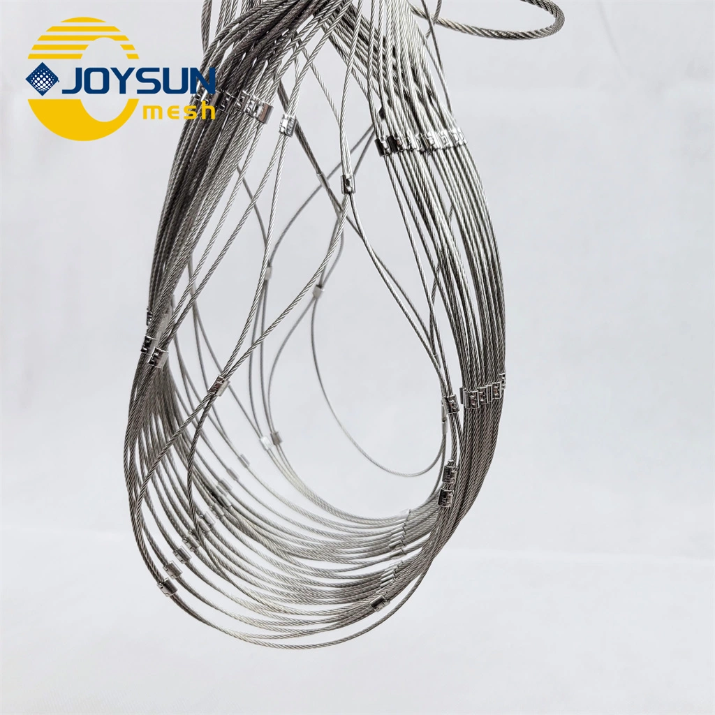 SUS316 Stainless Steel Wire Cable Dropped Object Prevention Net