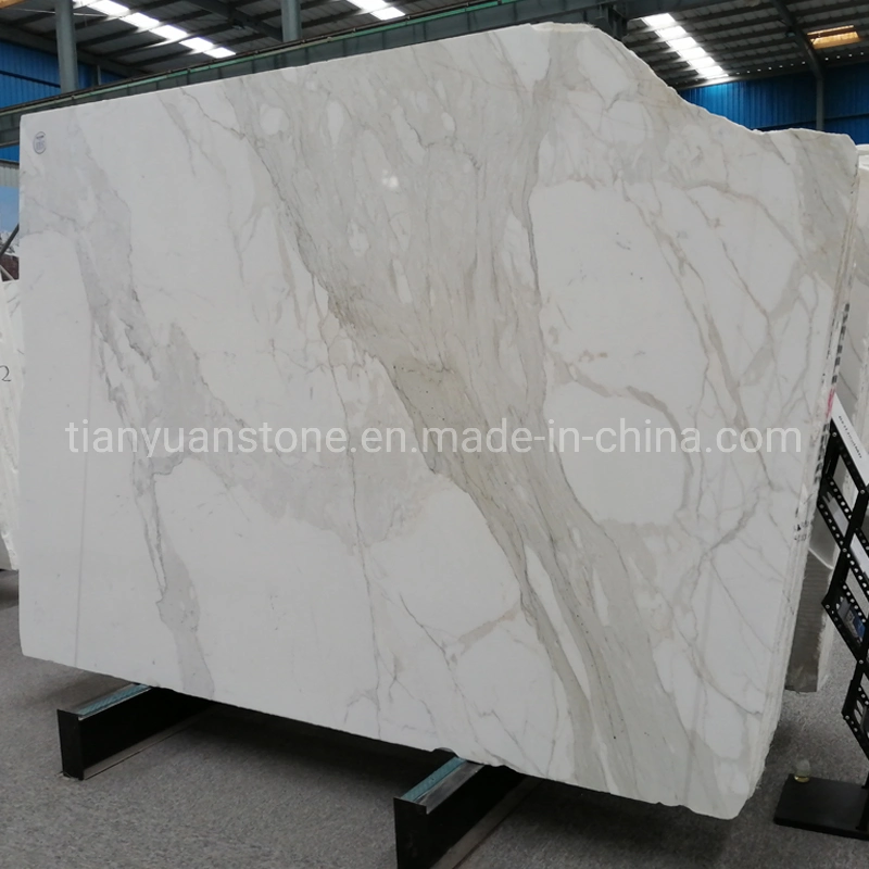 Standard Calacatta Gold Marble Stone Slab Size