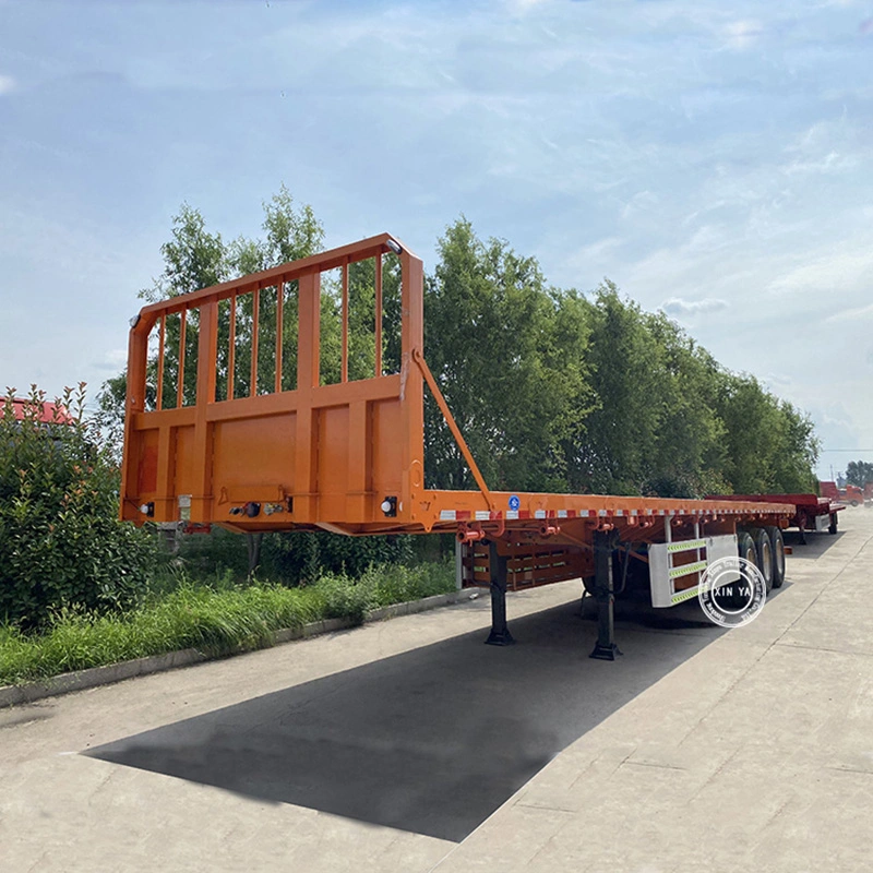 Marke 3 Achsen 40ft Air Bag Suspension Flatbed Anhänger