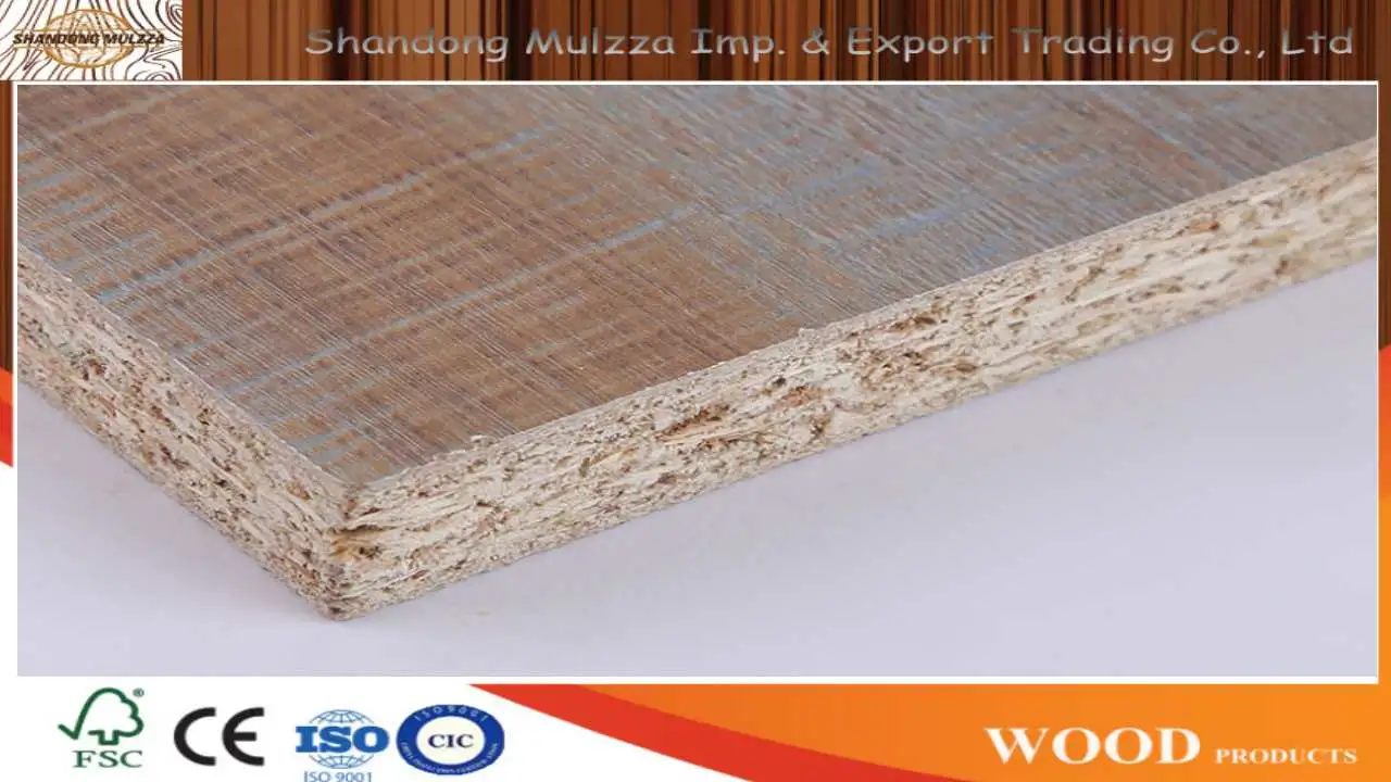 Cheap Price and High quality/High cost performance  Plain Particle Board Melamine Coated Particle Board for furniture and Decoration