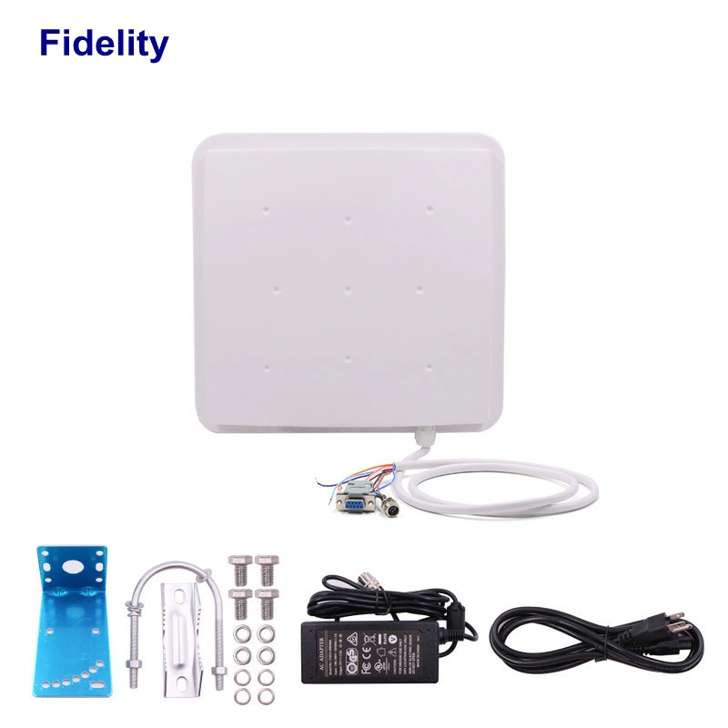 La fidélité étanche IP65 Lecteur UHF RFID intégré antenne RFID UHF Milieu de gamme