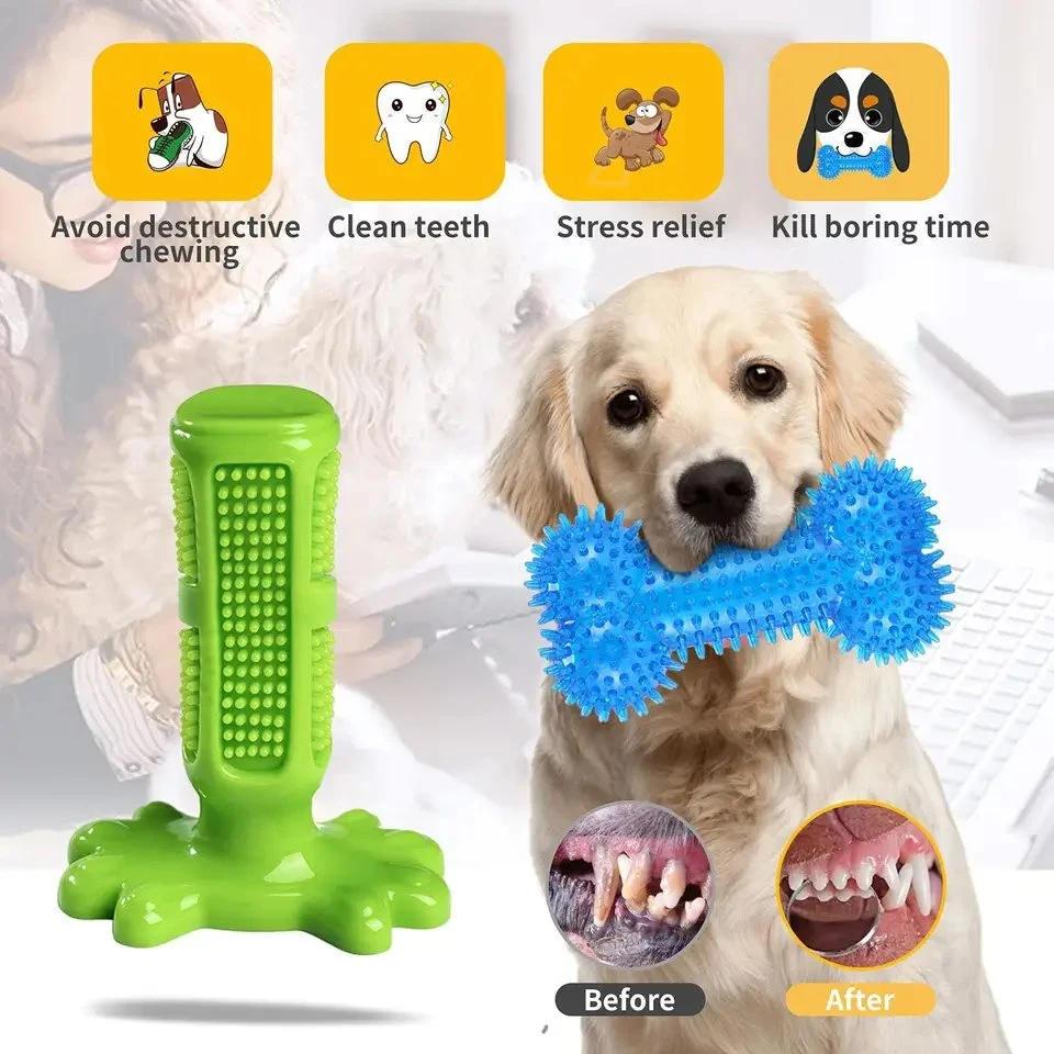 Heavy Duty Squeaky Interactive Dog Toys Pet Accessories