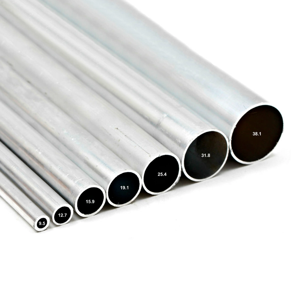 Meubles personnalisés profil aluminium tube en aluminium revêtu de poudre