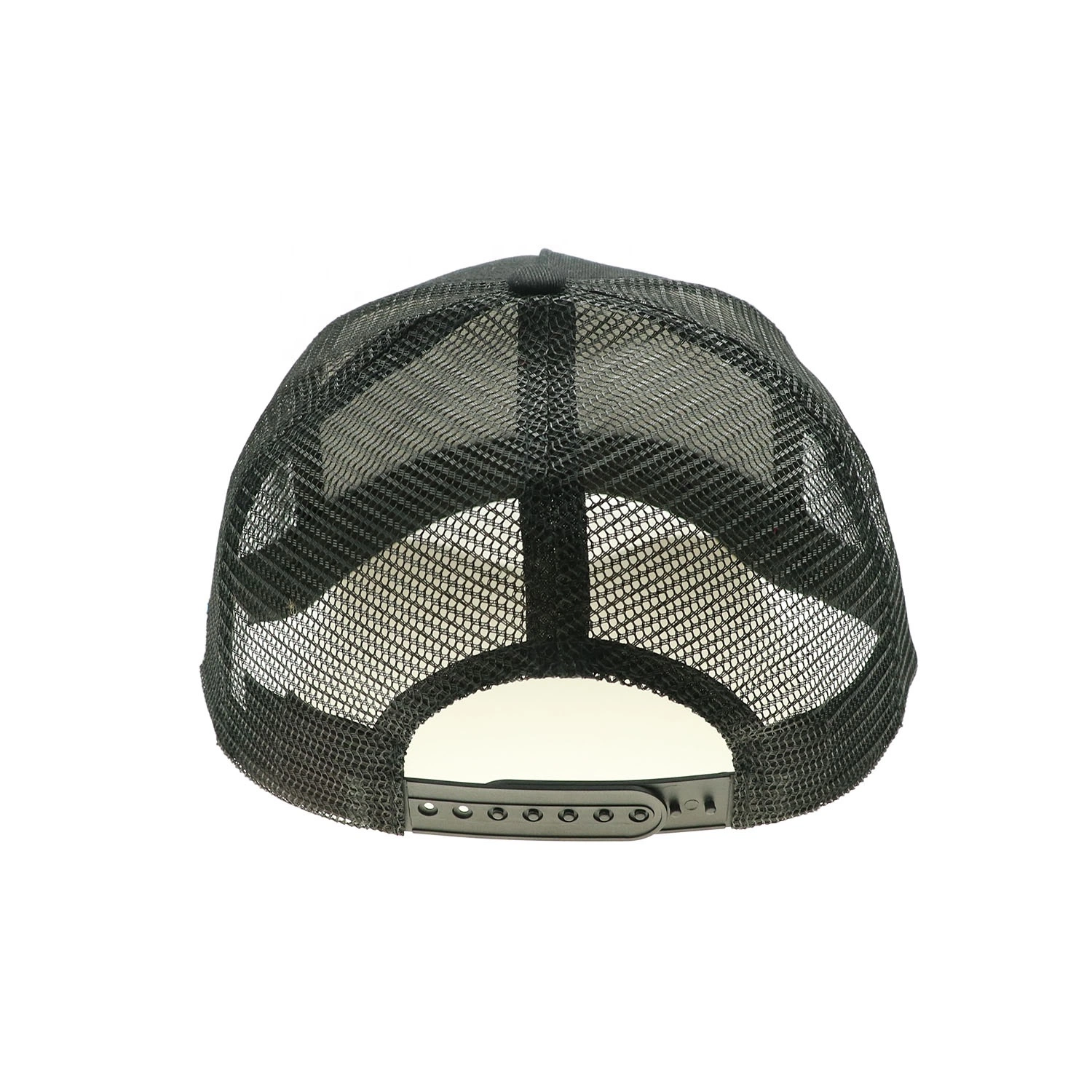 Wholesale/Supplier Unisex Baseball Cap Custom 3D Puff Printing Rubber Patch Logo Black Gorras Embroidery Mesh Trucker Hats