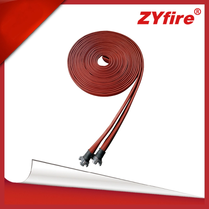 BS6391 Certified NBR Nitrile Rubber Covered Fire Hose for Fire Fighting Agriculture Industrial