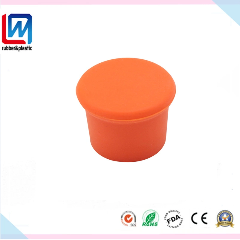 Custom Silicone Rubber Plug Stopper Cap for Wine Bottle