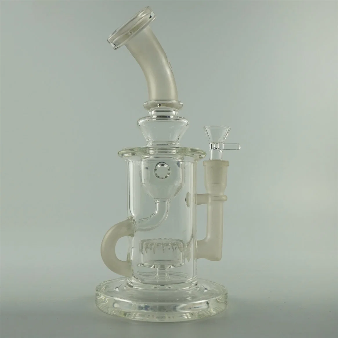 Clear Glass Straight Smoking Beaker Water Pipe