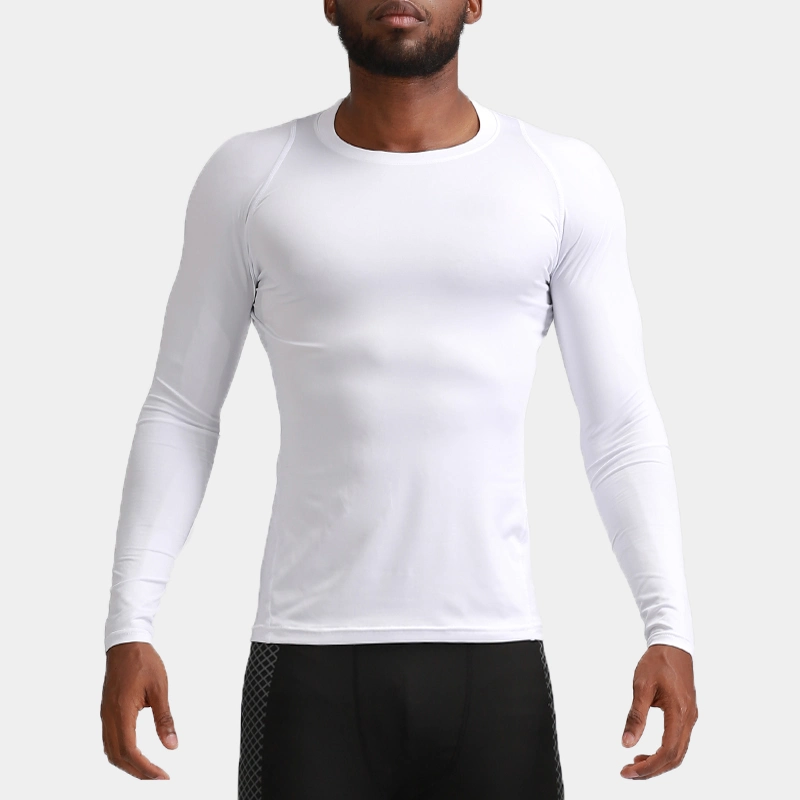 Man`S Training Shirts Sportswear Tops Man`S Gym Wear Clothes Short-Sleeve Quick Drying Tights Shirts for Man