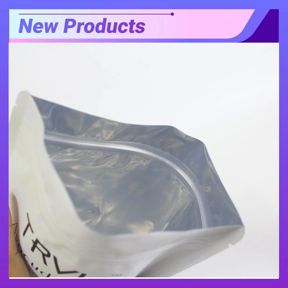 Resealable Competitive Price Glossy Finish Dried fruit Packaging Plastic Flat Bag