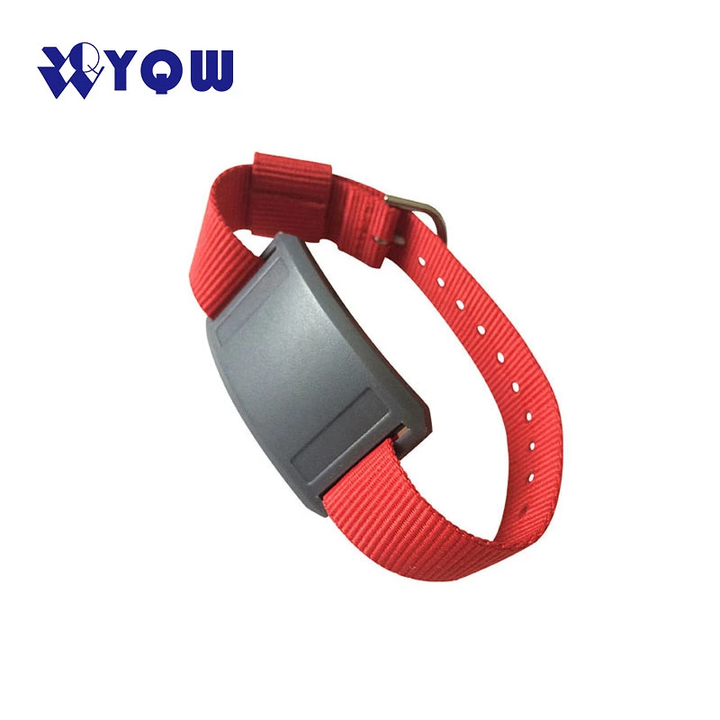 125kHz Tk4100 Em4200 RFID Wristband Woven for Event