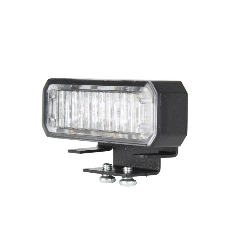 Amber White LED Strobe Lights for Trucks Emergency Strobe Lights Kits for Construction Vehicles