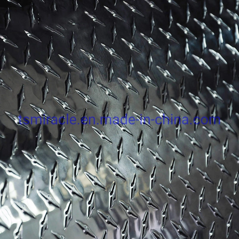 Popular Diamond Plate Aluminum Sheets Aluminum Tread/Embossed/Checkered