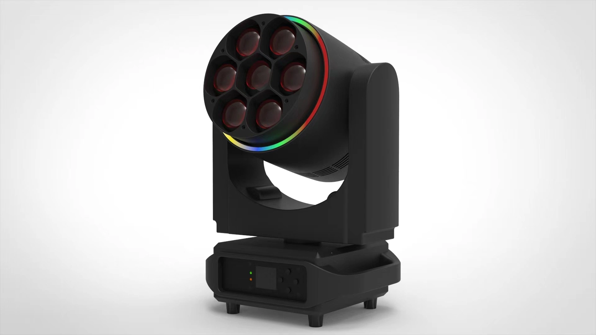 Stroboscope Zoom scène lumière de tête mobile 7X40W