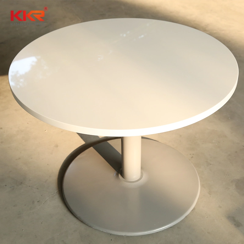 Custom Square Solid Surface Dining Room Furniture Table