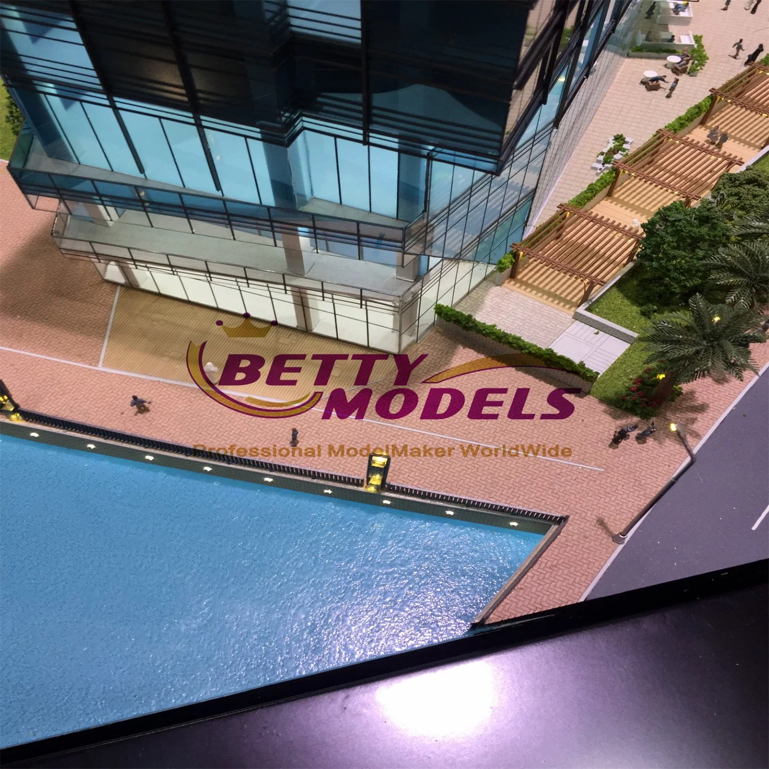 Commercial Building Scale Model Making shopping Mall Architectural Physical Model